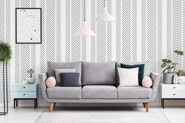 Christmas Chevron Wallpaper - Image 4