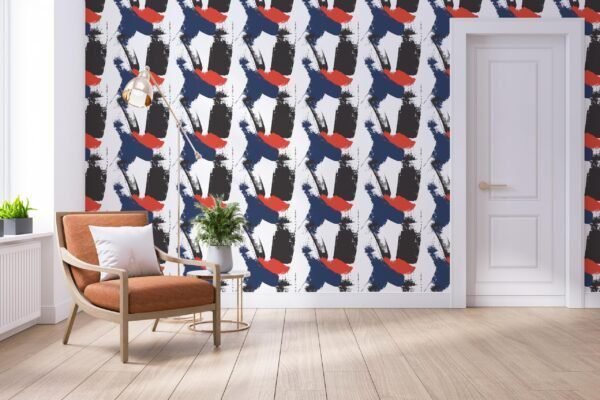 Artistic Splatters Wallpaper