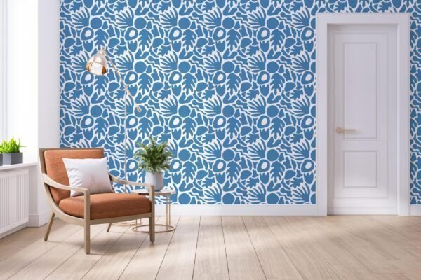 Blue Lagoon Coral Wallpaper