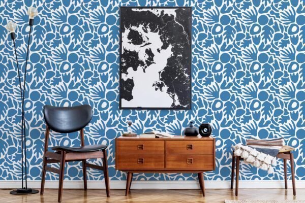 Blue Lagoon Coral Wallpaper - Image 2