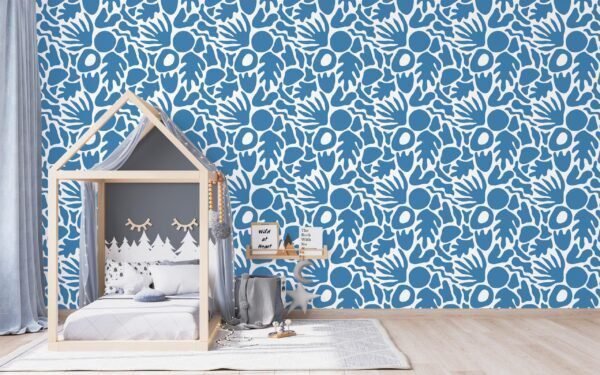 Blue Lagoon Coral Wallpaper - Image 3