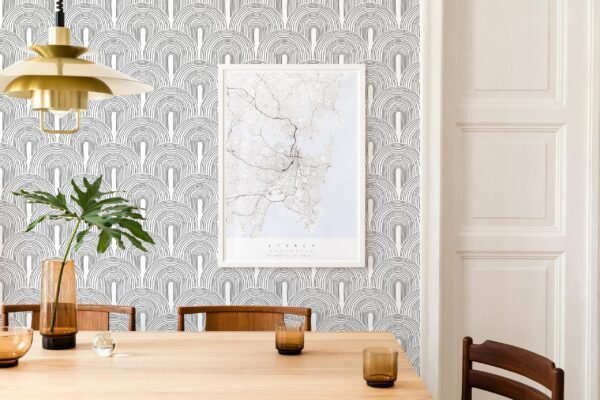 Bohemian Art Deco Wallpaper