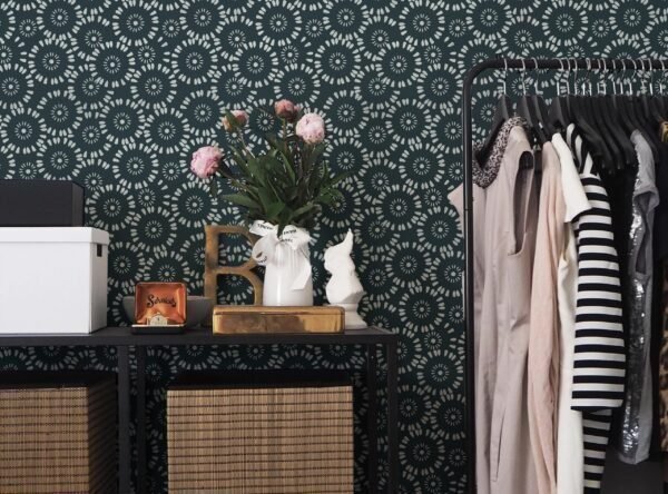 Abstract Floral Wallpaper - Image 4
